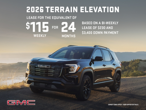 The 2026 GMC Terrain