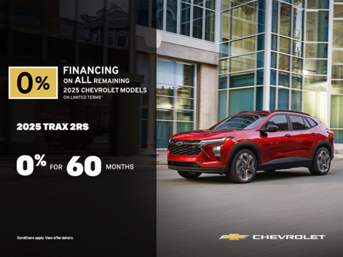 Get the 2025 Chevrolet Trax