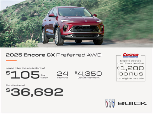 Get the 2025 Buick Encore GX