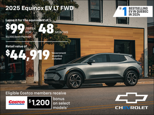Get the 2025 Chevrolet Equinox EV