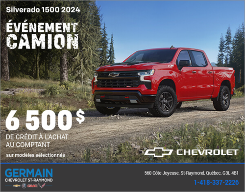 Procurez-vous le Chevrolet Silverado 1500 2024