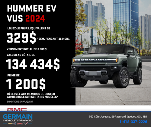 Le GMC Hummer EV 2024