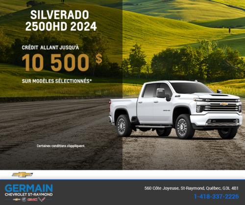 Procurez-vous le Chevrolet Silverado 2500HD 2024