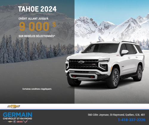 Le Chevrolet Tahoe 2024