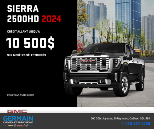 Le GMC Sierra 2500HD 2024