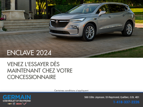 Procurez-vous le Buick Enclave 2024