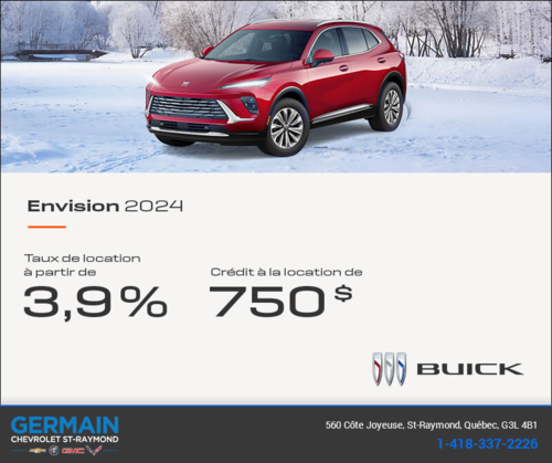 Procurez-vous le Buick Envision 2024