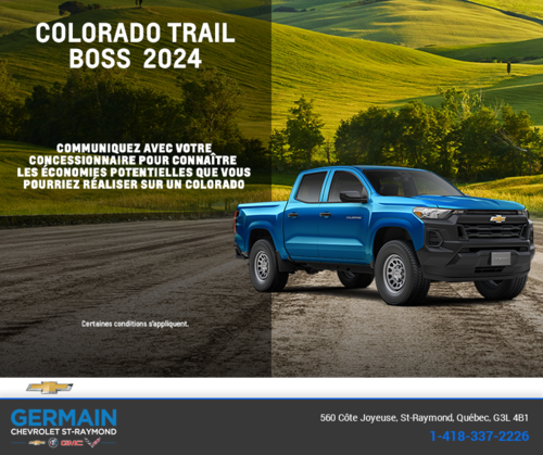 Le Chevrolet Colorado 2024