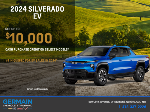 Get the 2024 Chevrolet Silverado EV