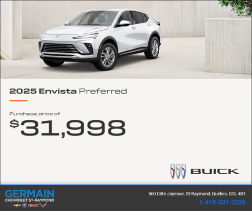 Get the 2025 Buick Envista