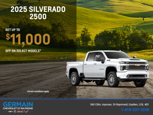 Get the 2025 Chevrolet Silverado 2500