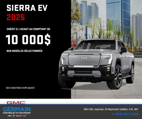 Le GMC Sierra EV 2025