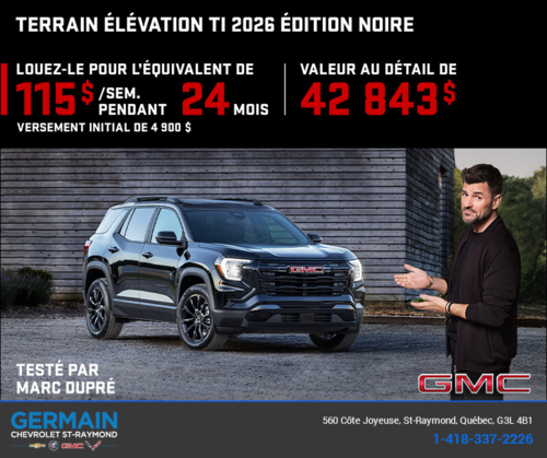 Le GMC Terrain 2026