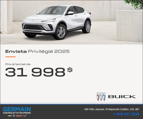 Procurez-vous la Buick Envista 2025