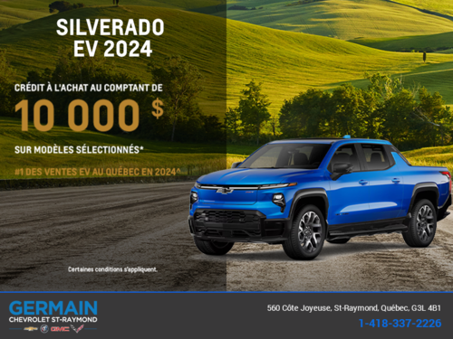 Procurez-vous le Chevrolet Silverado EV 2024