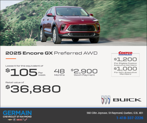 Get the 2025 Buick Encore GX