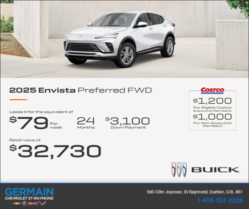 Get the 2025 Buick Envista