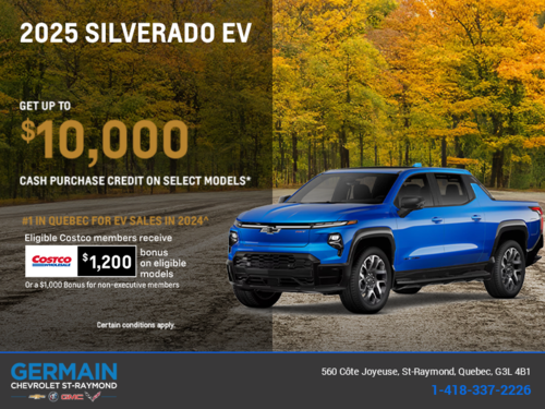 Get the 2025 Chevrolet Silverado EV