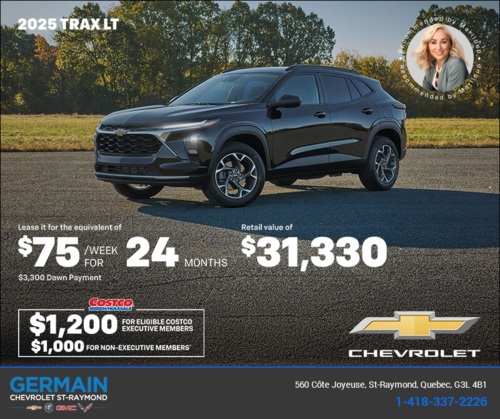 Get the 2025 Chevrolet Trax LT