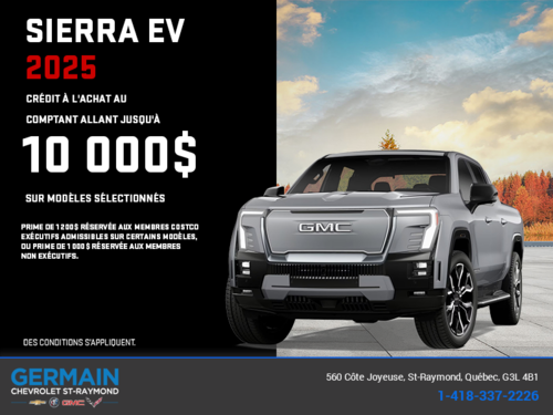 Le GMC Sierra EV 2025