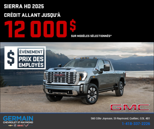 Le GMC Sierra HD 2025