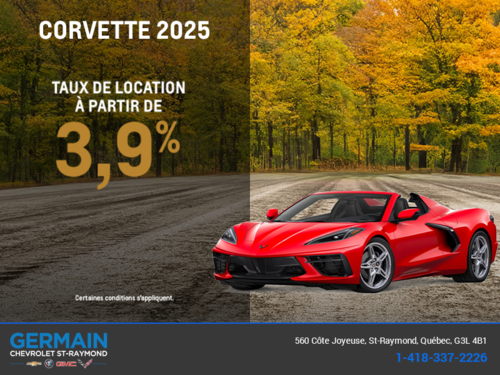 Procurez-vous le Chevrolet Corvette 2025