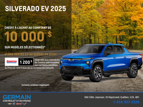 Procurez-vous le Chevrolet Silverado EV 2025