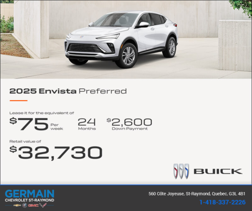 Get the 2025 Buick Envista