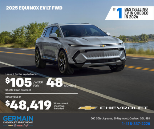 Get the 2025 Chevrolet Equinox EV