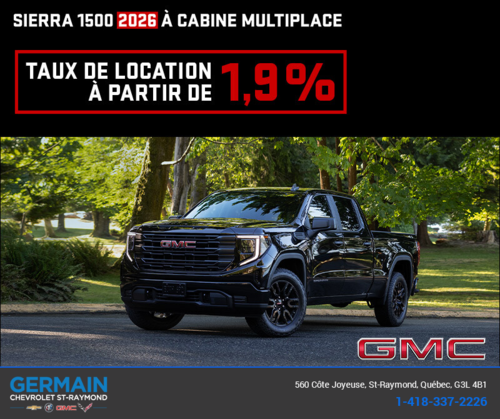 Le GMC Sierra 1500 2026