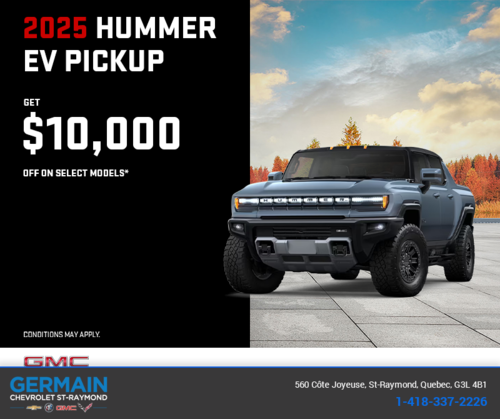 The 2025 GMC Hummer EV SUV