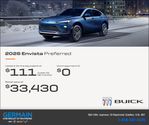 Get the 2026 Buick Envista