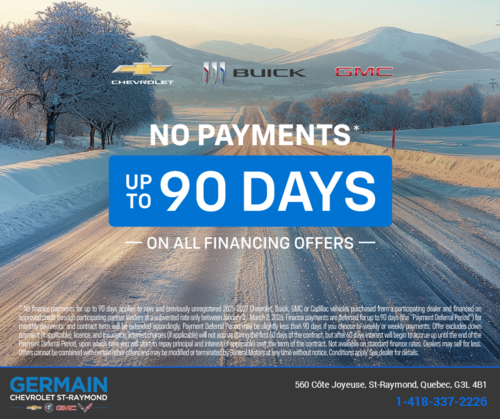 Chevrolet 90 Days Event!