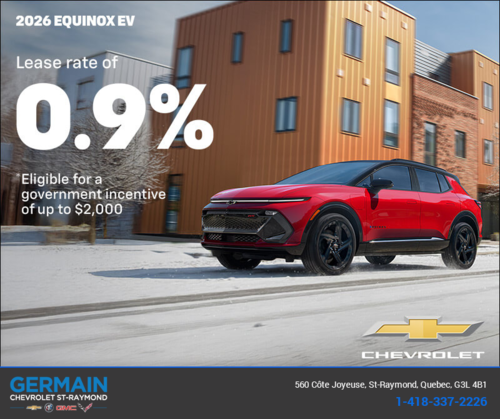 Get the 2026 Chevrolet Equinox EV