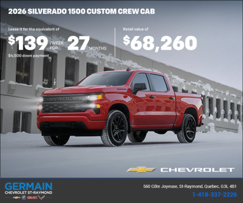 Get the 2026 Chevrolet Silverado 1500