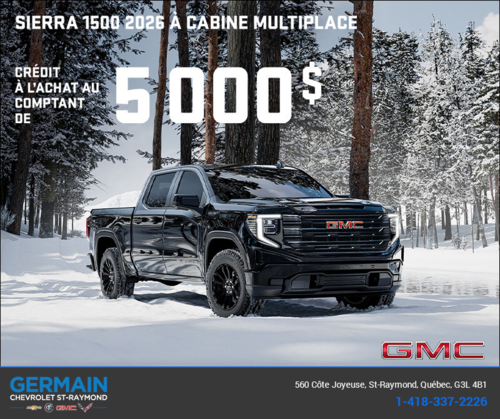 Le GMC Sierra 1500 2026