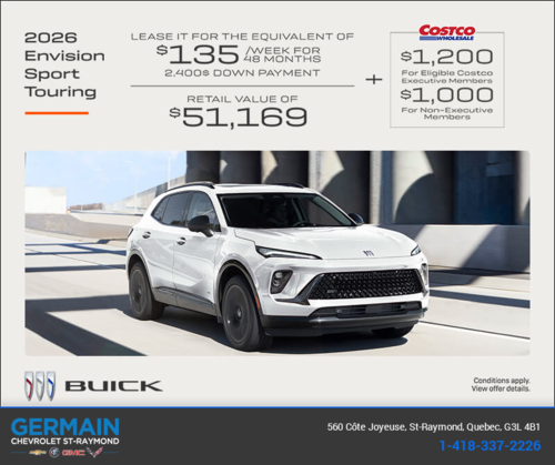 Get the 2026 Buick Envision