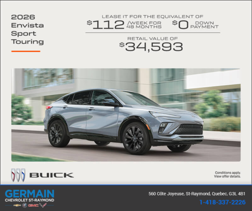 Get the 2026 Buick Envista