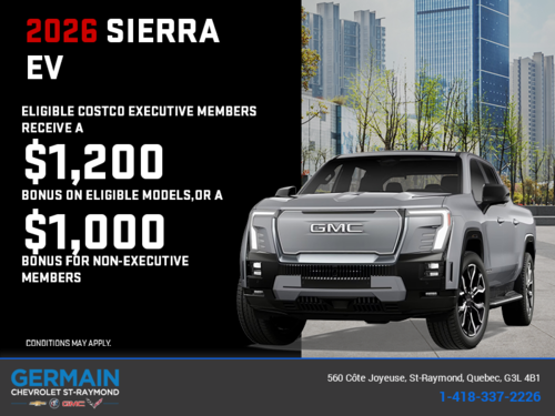 The 2026 GMC Sierra EV