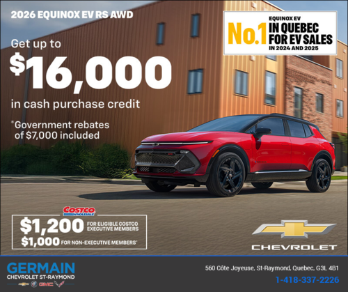 Get the 2026 Chevrolet Equinox EV