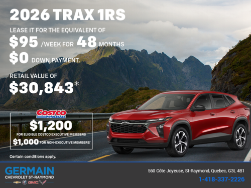 Get the 2026 Chevrolet Trax