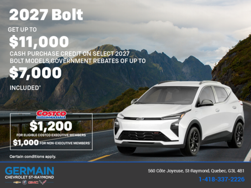 Get the 2027 Chevrolet Bolt