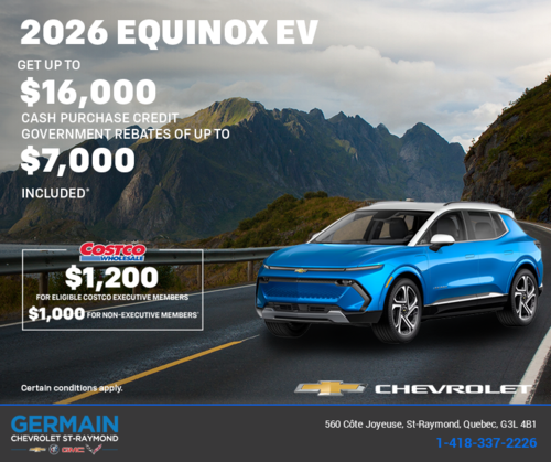 Get the 2026 Chevrolet Equinox EV