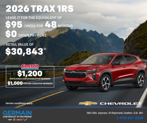 Get the 2026 Chevrolet Trax