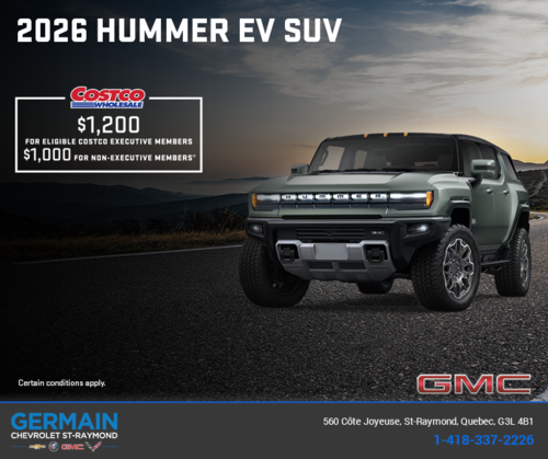 The 2026 GMC Hummer EV SUV