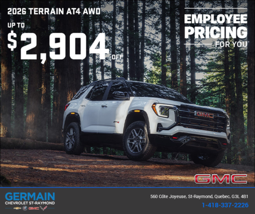 The 2026 GMC Terrain
