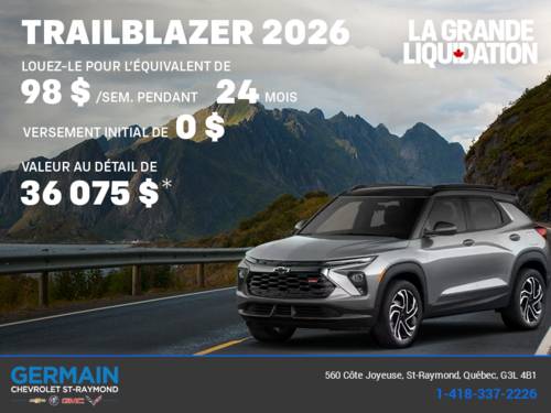 Chevrolet Trailblazer 2026