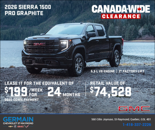 The 2026 GMC Sierra 1500 Pro Graphite Crew Cab