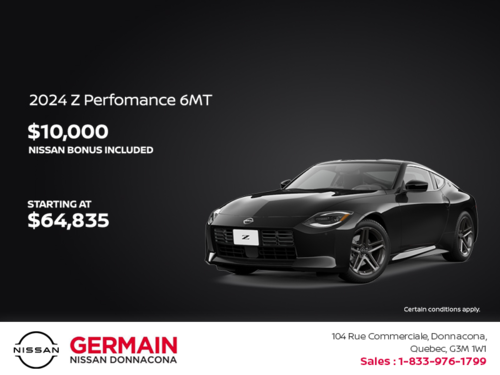 Get the 2024 Nissan Z Today!