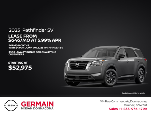 Get the 2025 Pathfinder today!